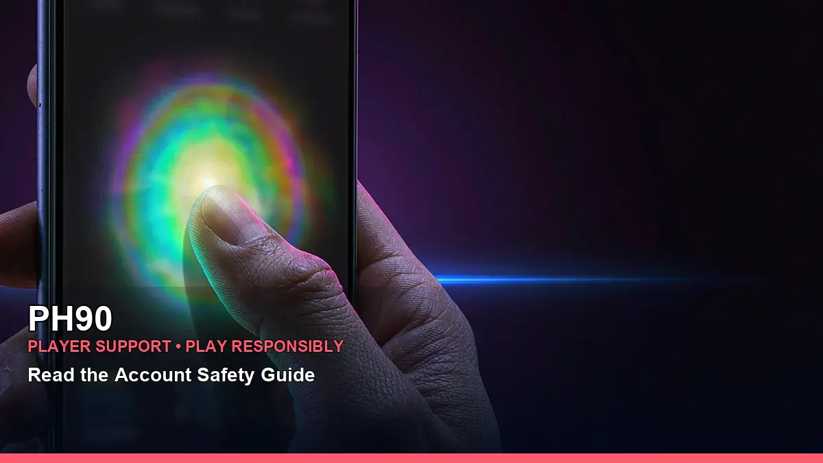 PH90 download guide for Philippine users showing mobile access, account tools and payment options