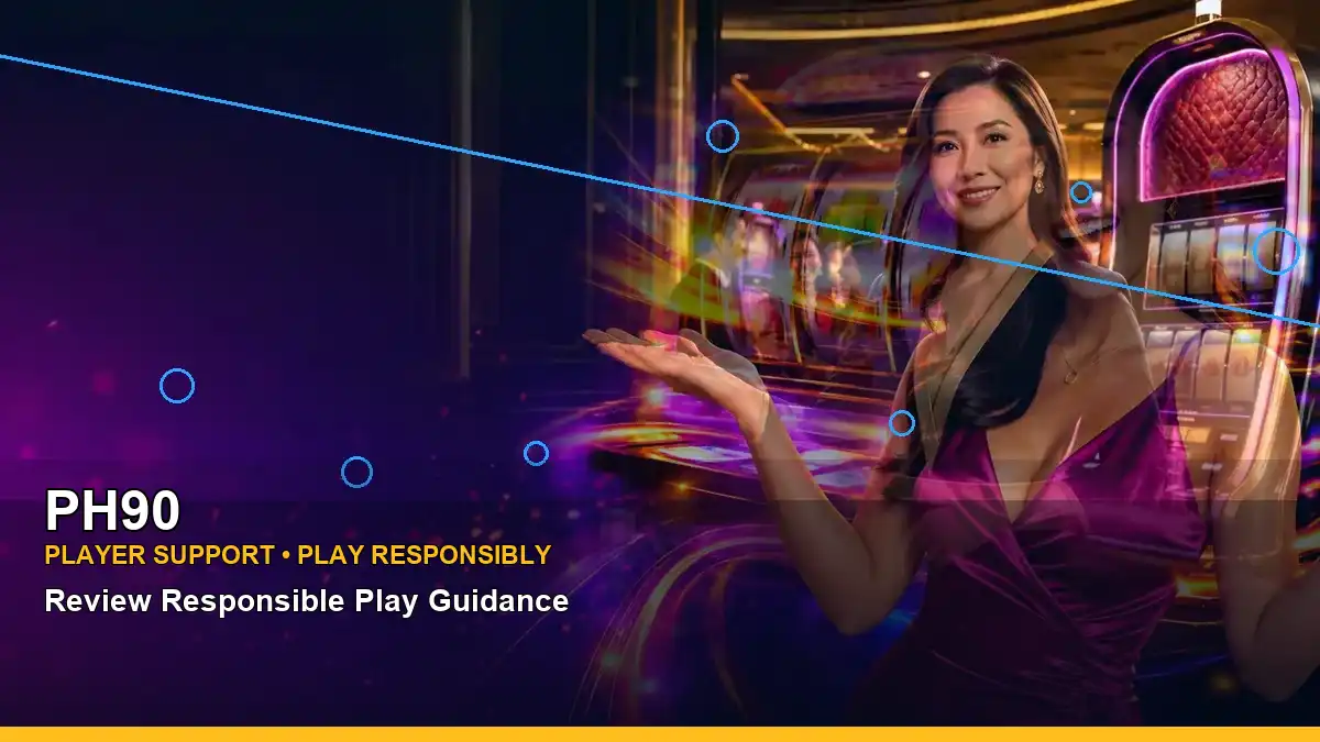 PH90 mobile casino app interface with an action-packed layout for Philippine players