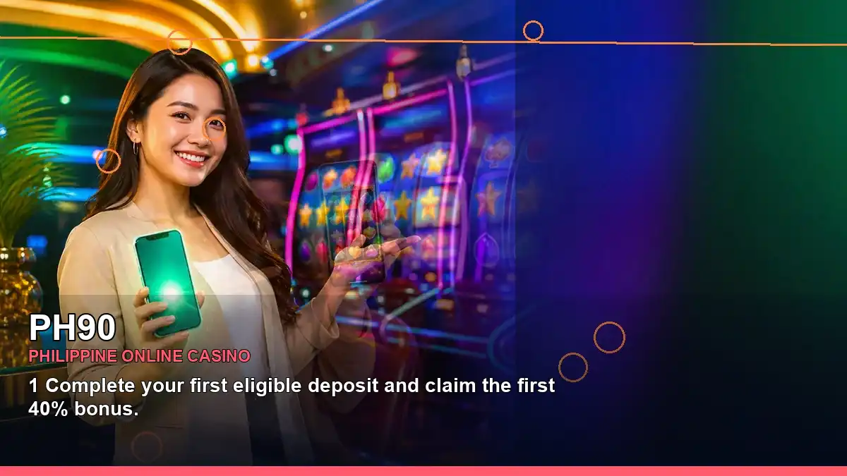 PH90 casino cashback rewards presented in a mobile-friendly play setting